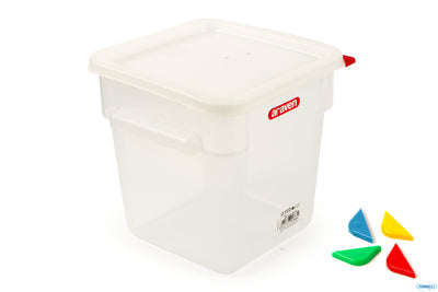 Araven-Contenitore Con Coperchio 22,5X22,5X23 Lt 8 1863