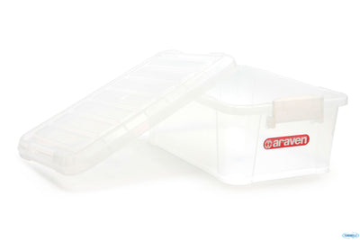 Araven-Contenitore Con Coperchio 38X26,5X15,5 Lt9