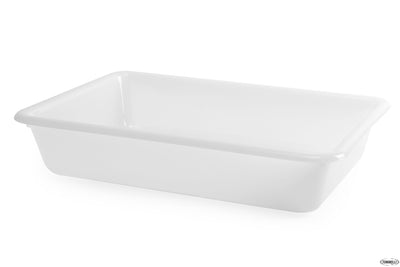 Araven-Vaschetta Bianca 345X235X75 Lt.3 01130