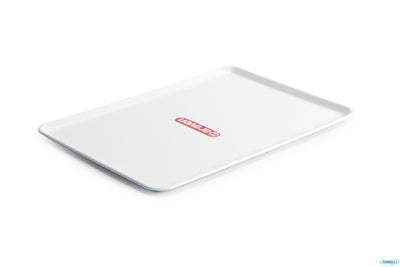 Araven-Vassoio Bianco 35X24 H.1,2