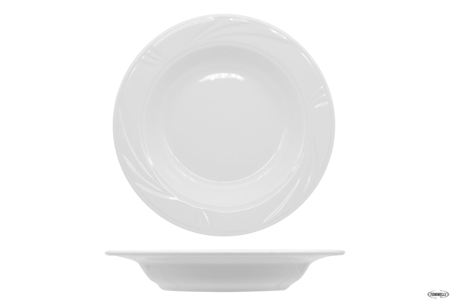 Arcadia-Piatto Fondo Cm 22,5 Porcellana