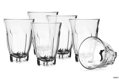 Arcadie - Confezione 6 Bicchieri Forma Alta Cl 40 Vetro Temperato Q2751