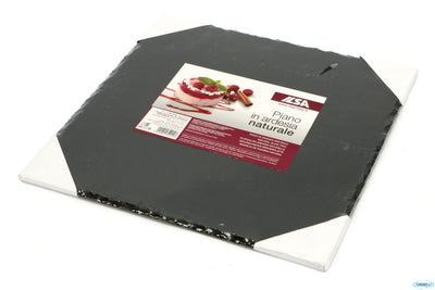 Ardesia Naturale-Piatto Quadro Cm.30X30 1197