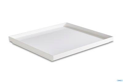 Asia Plus-Vassoio Melamina Bianca Lucida Gn 2.3 Cm 35,4X32,5 H.3 15453