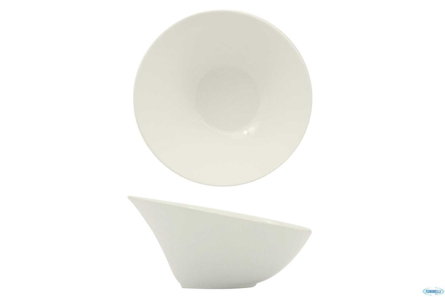 B.B. White-Ciotola Obliqua Cm.16,5X8,5 Ba0002