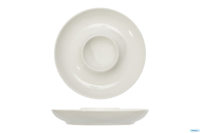 B.B. White-Piattino Portauovo Cm.13,2X2,1 Ba1027