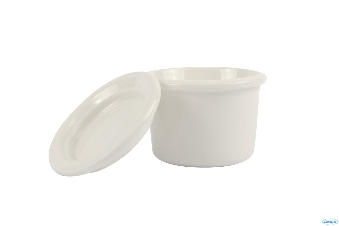 B.B. White-Vasetto Cilindrico Ml.80 Con Coperchio 60Mm 6922D-2.5-T