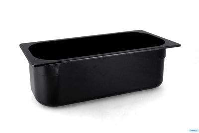 Bac.Gelato Poli.Car.Nera 36X16,5H12 Bpg361612N