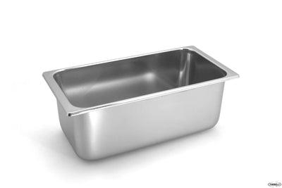 Bac.Gelato Inox 33X16,5 H12