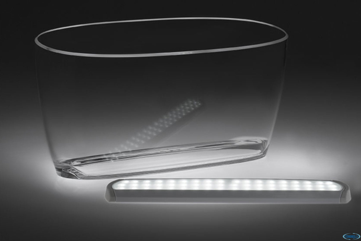 Base Illuminante A Led Per Spumantiera Jeroboam