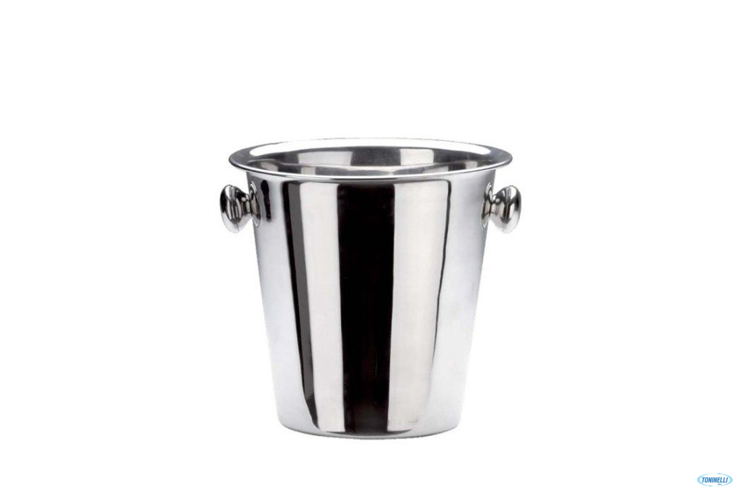 Basic-Secchiello Champagne Acciaio Inox Con Maniglie 21,5 H 21Cm 90605013