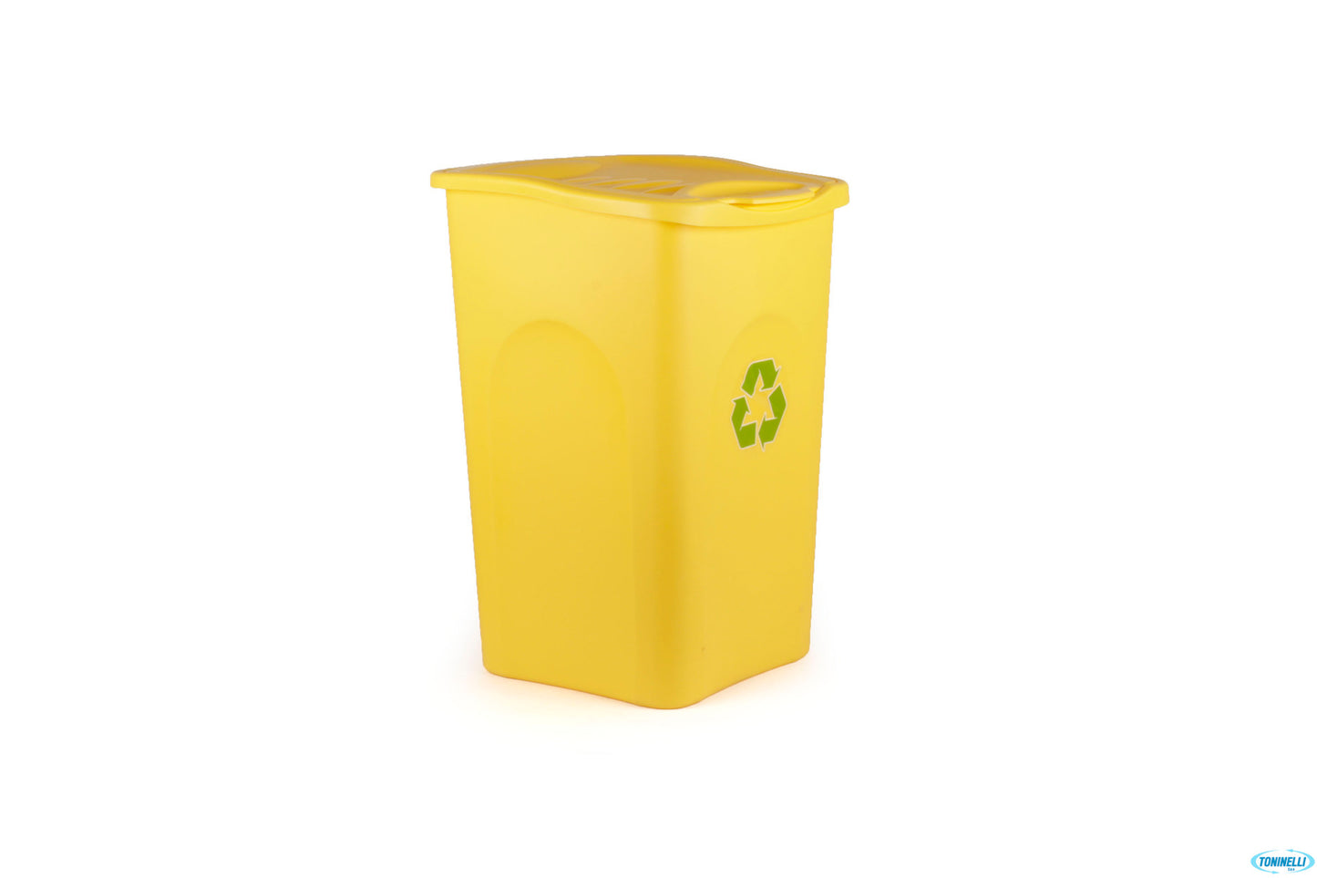 Be Green Pattumiera Plastica Gialla 50 Litri 70600