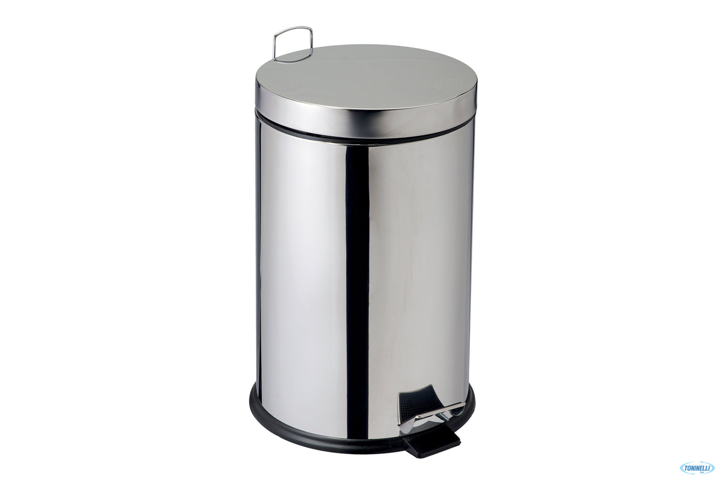 Bin 304-Pattumiera A Pedale Inox Aisi 304 Brillante 20L Cm 27 H 44 906720