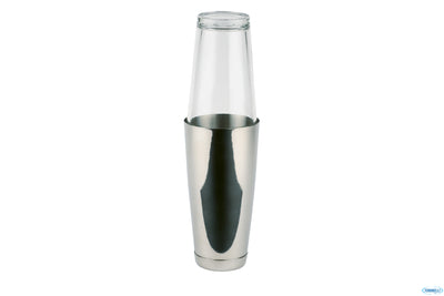 Shaker Boston 2 Pezzi Inox 700Ml Vetro 400Ml Cm.9 H.30 93140