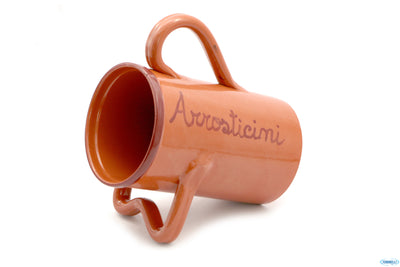 Brocca Porta Arrosticini Terracotta Art 5 23X1X4