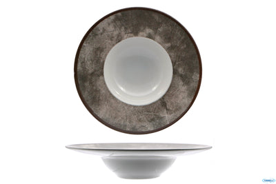 Brown Sketch-K-Bowl Napoli Decorato Cm.27,5 04Z41488