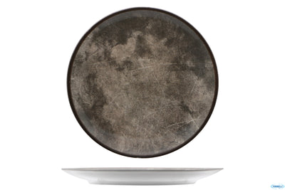 Brown Sketch-Piatto Rotondo Portata Siviglia Decorato Cm.31 22Z41017