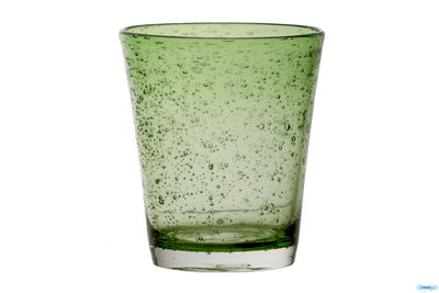 Bubbles-Bicchiere Acqua Cl.31,5 Incamiciato Verde T089105C41