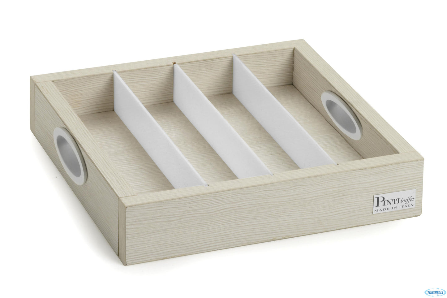 Buffet Compact-Vassoio Multi Con Separatori Removibili Cm.30X30Xh.6 51604600