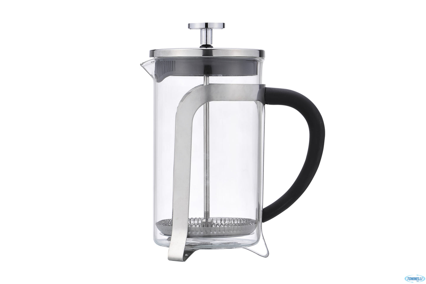 Caffettiera-Infusiera Ml350 Vetro Bor-Inox 743