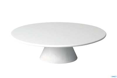 Casual-Alzata Torta Tonda Melamina Bianca Cm.31 H.8 83890