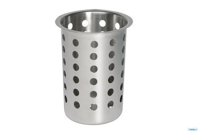 Cestino Portaposate Inox Satinato Tondo Cm.9,7Xh.13,7 11999