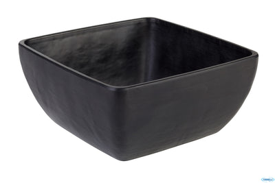 Slate-Ciotola In Melamina Nera Effetto Ardesia Cm 19X19 H.9 84244