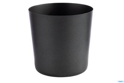 Levante-Ciotola Cm 8,5Xh.8,5 Acciaio Inox, Grigio Nero 0,4 Litri