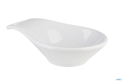 Mini-Coppetta Finger Melamina Bianco Cm.11,5X7,5Xh.3 84452