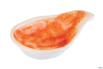 Mini Colour-Coppetta Melamina Esterno Bianco Interno Arancio Cm.12,5X9Xh.3,5 84626
