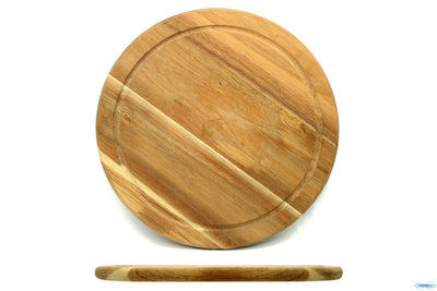Come Una Volta-Tagliere Acacia Tondo Cm.35 Wb-396-4