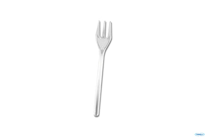 Confezione 50 Mini Forchetta Trasparente Cm.10