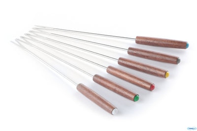 Confezione 6 Forchette Fonduta Eva 070362