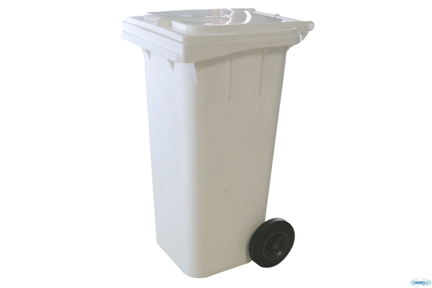 Contenitore Max L.120 Con Coperchio E Con Ruote Bianco 2800Hd