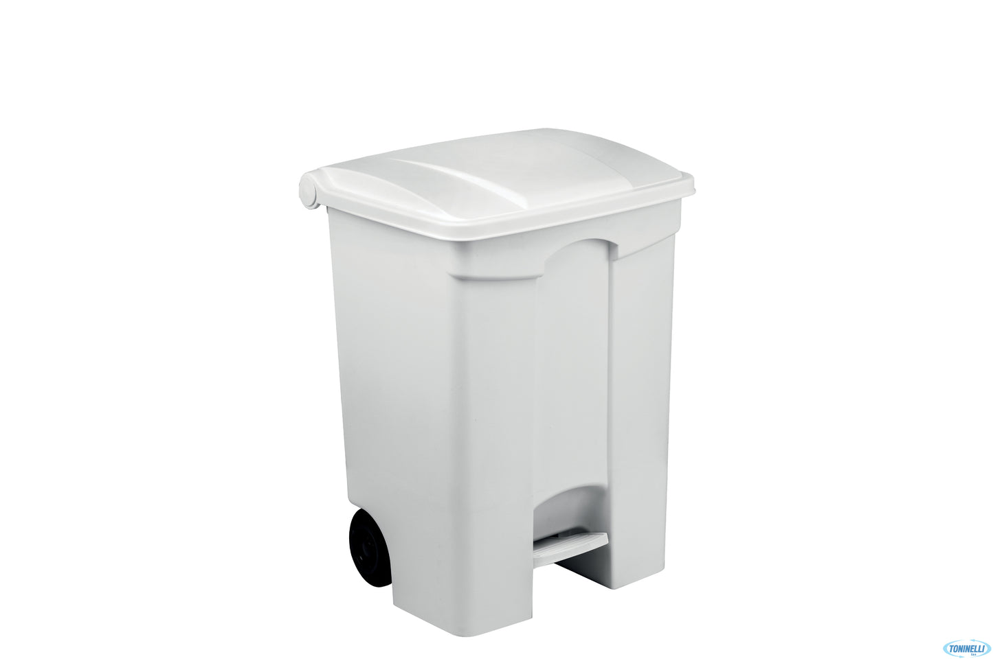 Contitop Mobile-Contenitore Rifiuti Mobile A Pedale Bianco 70L Cm 50X40 H 66 115570