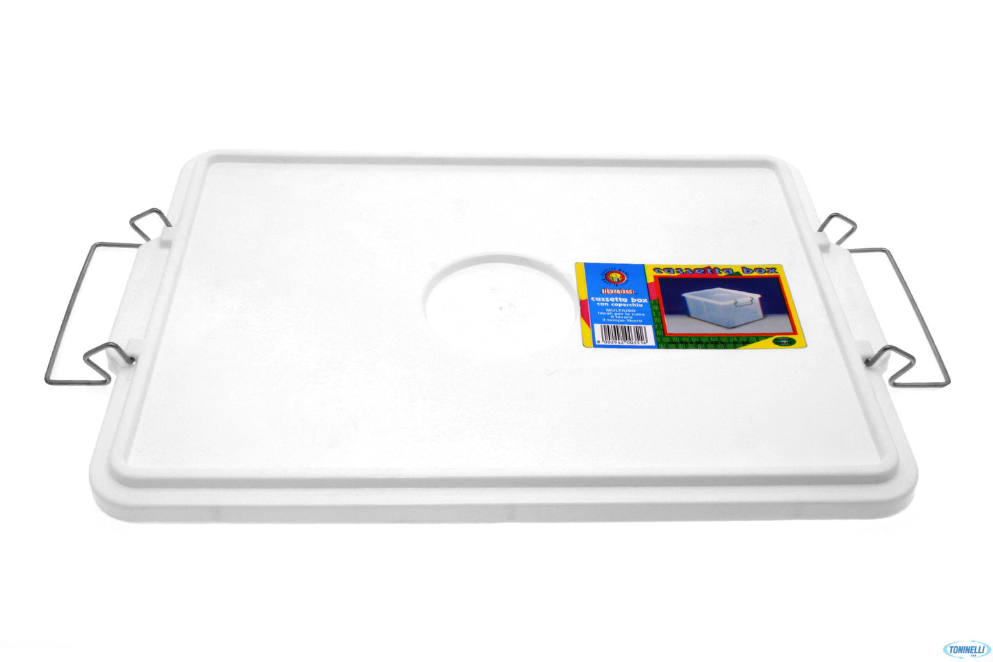 Coperchio Con Manico Per Cassetta Sovrapponibile 62X40 9090M
