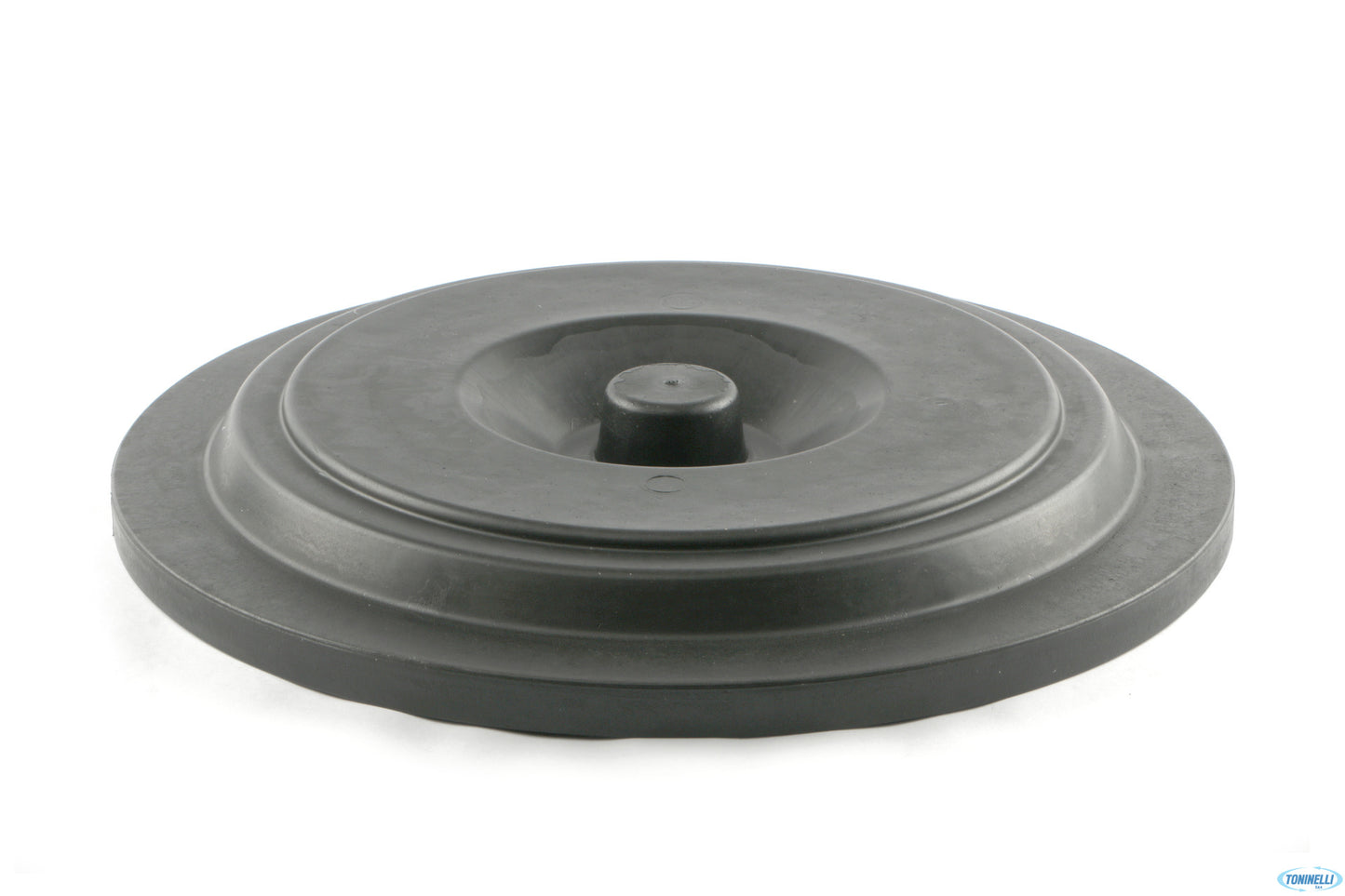 Coperchio Per Bidone Nero Lt.100-120 Cm 53X3H 25990