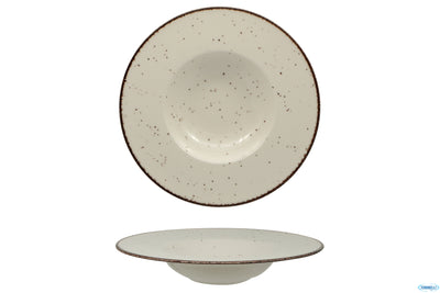 Cromya Cream-Pasta Bowl In Porcellana Cm.27
