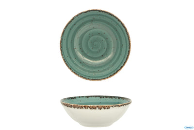 Cromya Petrol-Coppetta Coupe In Porcellana Cm.14