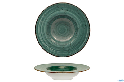 Cromya Petrol-Pasta Bowl In Porcellana Cm.27