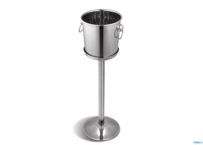 Cubos Colonna Portasecchiello 2 Bottiglie Inox Cm 22 H 63 5653