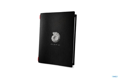 Custom Black Nettuno-Portamenu A5 14,8X21 Cogo31M