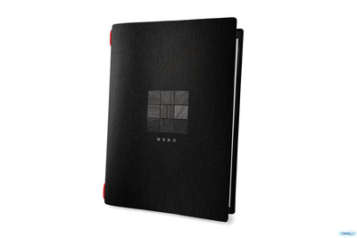 Custom Black Sign-Portamenu A4 Cm 21X29,7 Coa432M