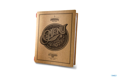 Custom Tatoo - Portamenu A5 Cm 14,8X21 Cogo3Tm