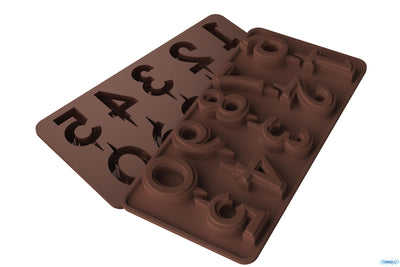 Dolci - Stampo Cioccolatini. Numeri 3Gd315