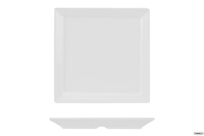 Efay Petit Melamina-Piattino Rosemary Bianco 10X10X0,8 E515804