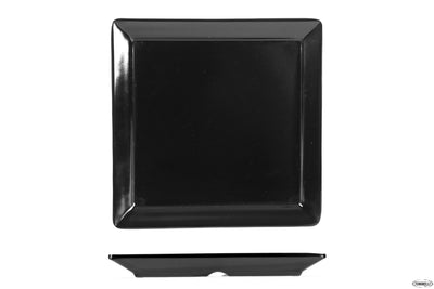 Efay Petit Melamina-Piattino Rosemary Nera 10X10X8 E515804