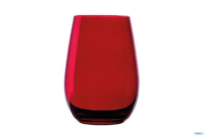 Bicchiere Elements Rosso Cl.46,5 - H.12,3 - Ø Cm.6,5