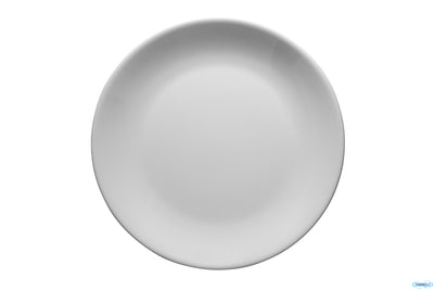 Piatto Piano Ent Bianco Ø Cm.25 - Confezione da 12 Pz.