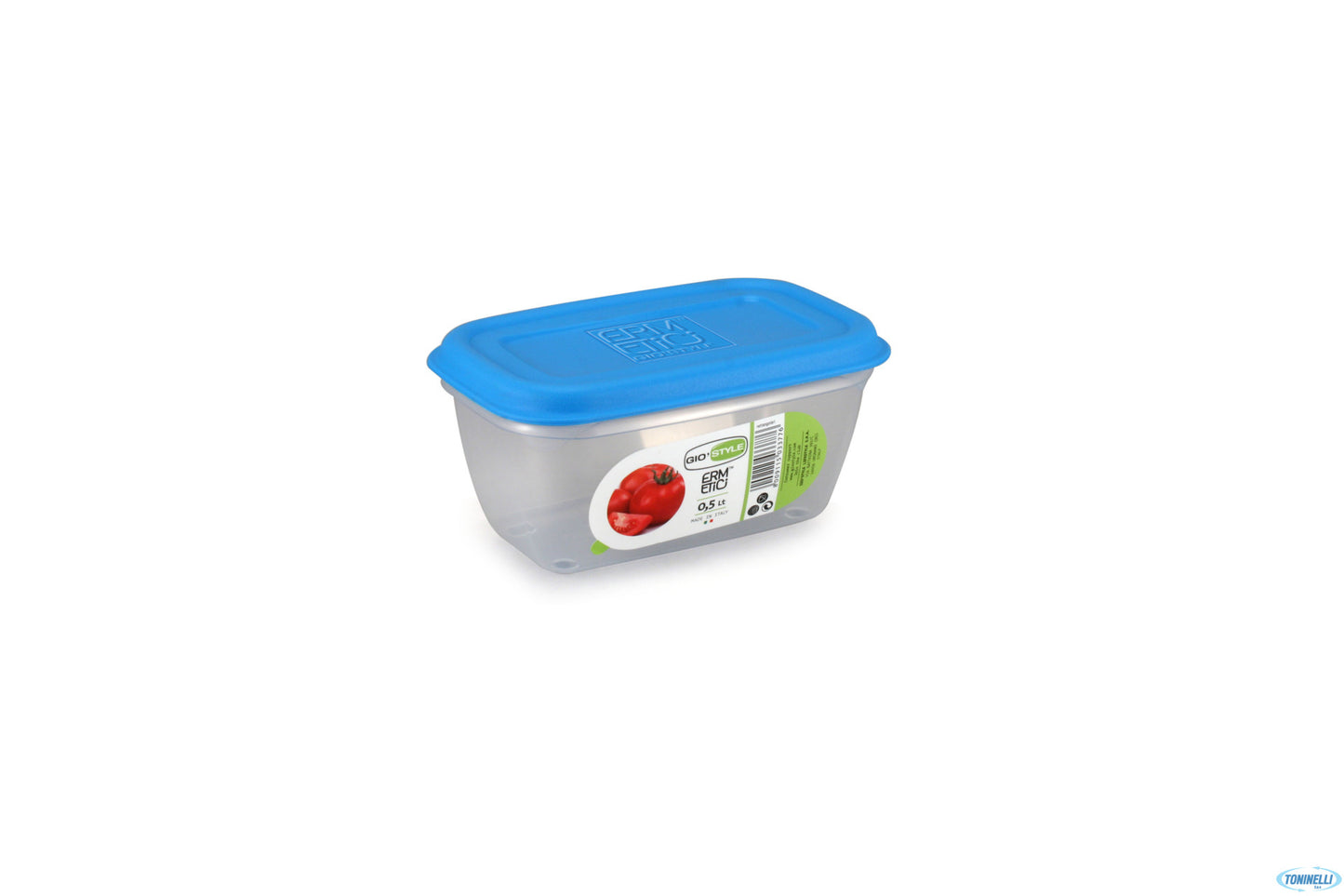 Ermetici Blu-Contenitore Rettangolare Litri 0,5